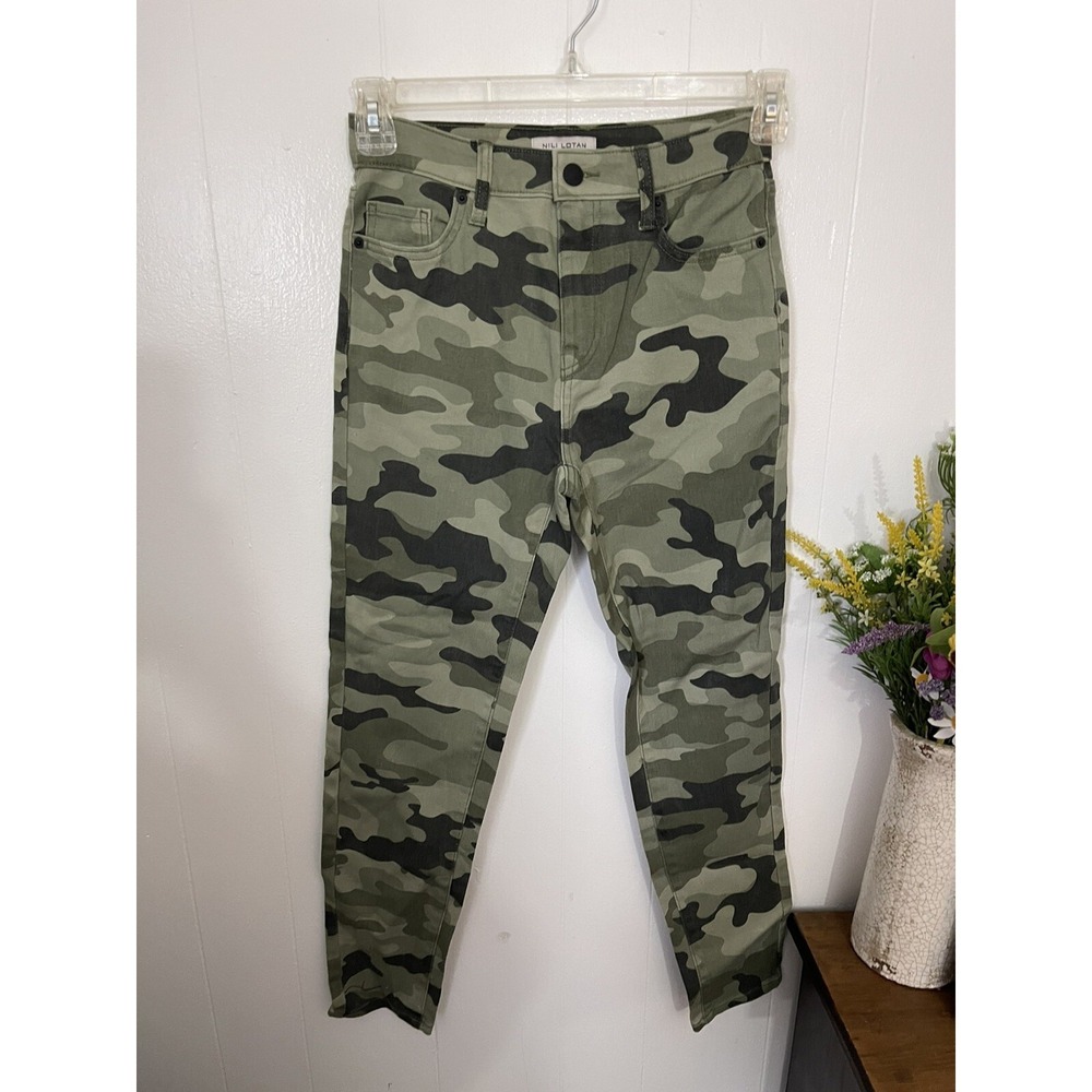 Hili lotin 0 High Rise Camo Denim Jeans Skinny NWOT
